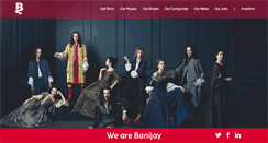Desktop Screenshot of banijay.com
